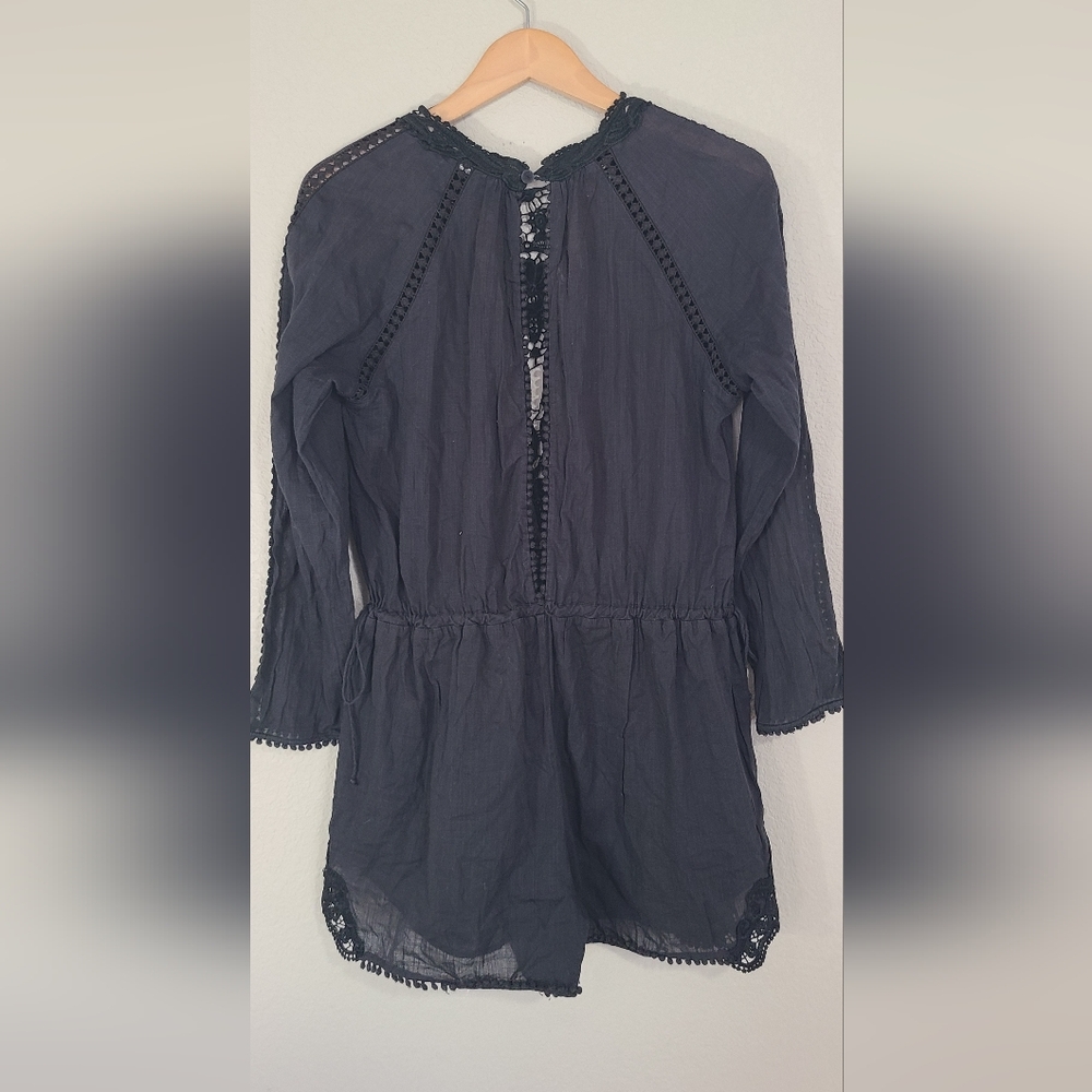 Zimmermann Charcoal Jumpsuit Whit A Bohemian Style. - Picture 2 of 4